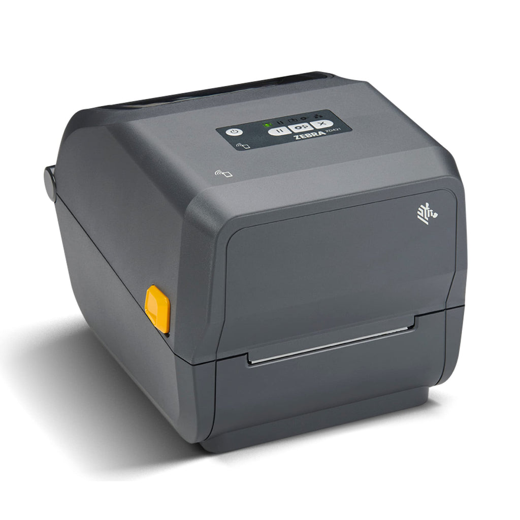 Zebra ZD421 203DPI Thermal Transfer Printer USB Bluetooth Connectivity ZD4A042-301M00EZ