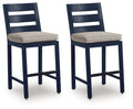 East Beach - Barstool (Set of 2) - Blue