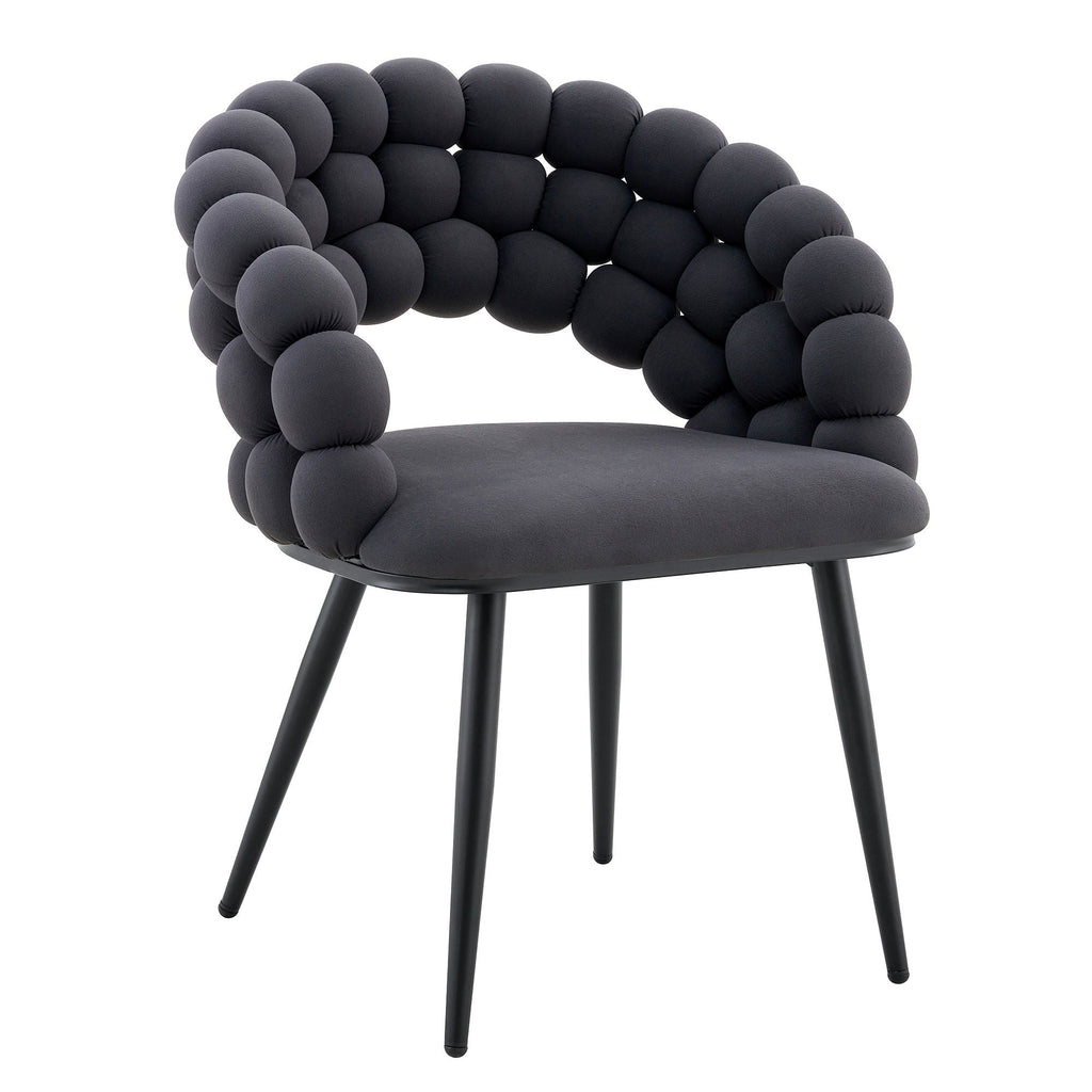 Puffy Bubble, Ball Chain Chairs For Dining Room (Set of 2)