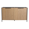 Contemporary Freestanding Bathroom Vanity With Adjustable Shelves