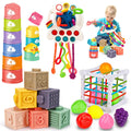 Montessori Infant Development Toy Set 6-12 M+