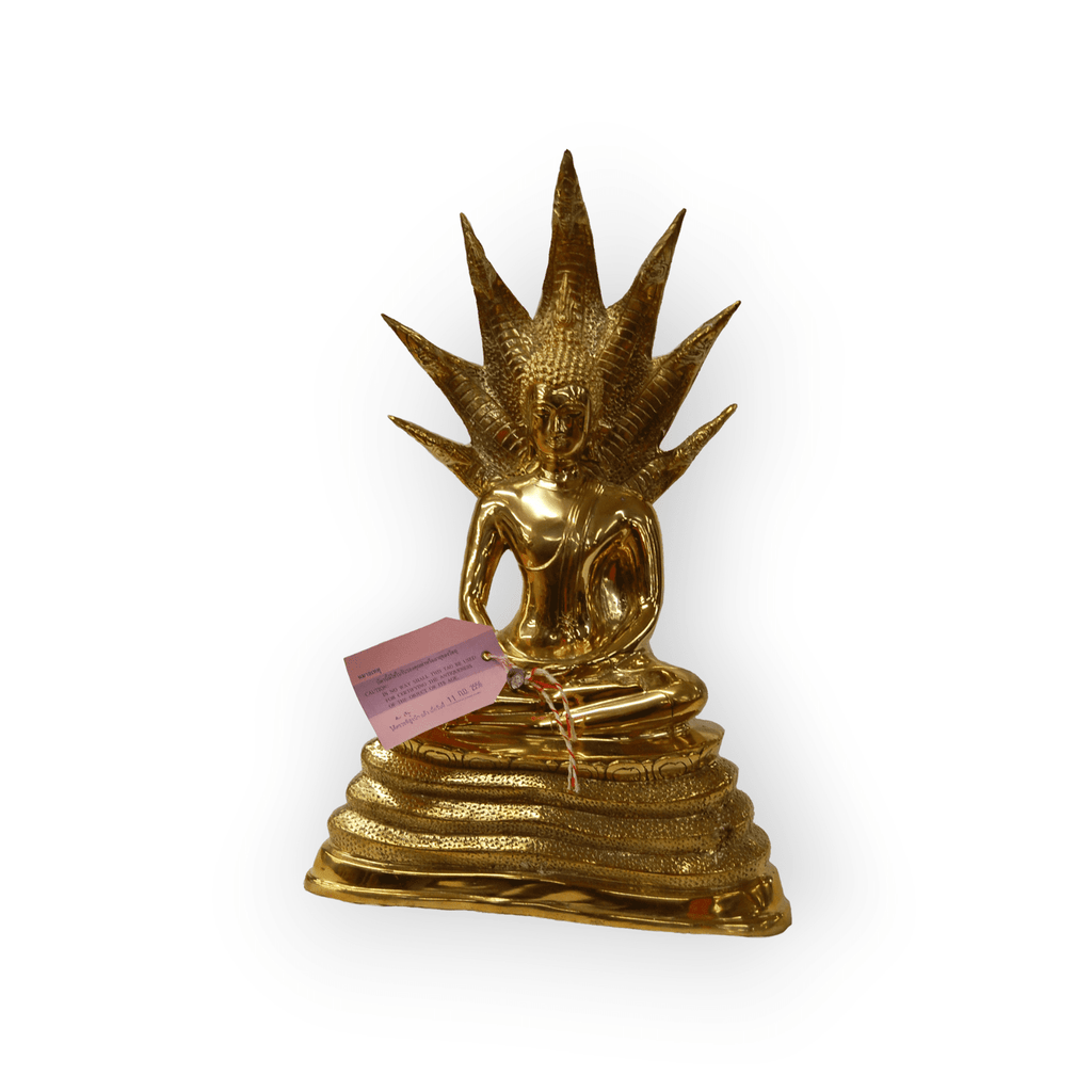 Cast Bronze Buddha Saturday 18" Tall