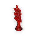 Posing Lady Wood Carving 18" Tall