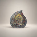 Great idea for your Decorating Needs Buddha Face on Dark  Gold