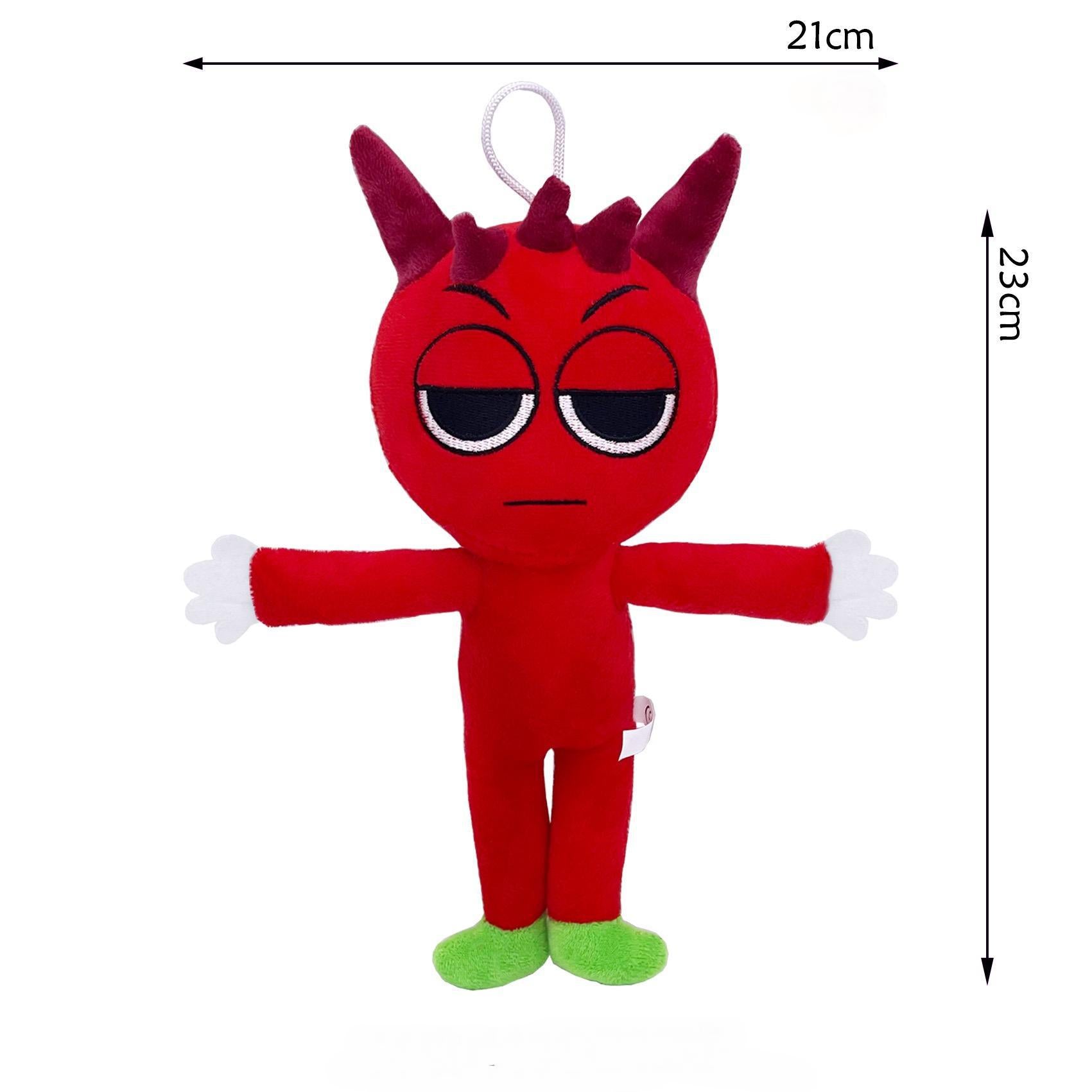 Sprunki Plush Rhythm Box Game Character Surrounding Plush Toys Dolls