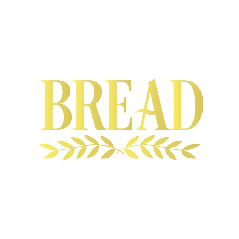 Farmhouse Bread Box Sticker | Kitchen Pantry Label Decal