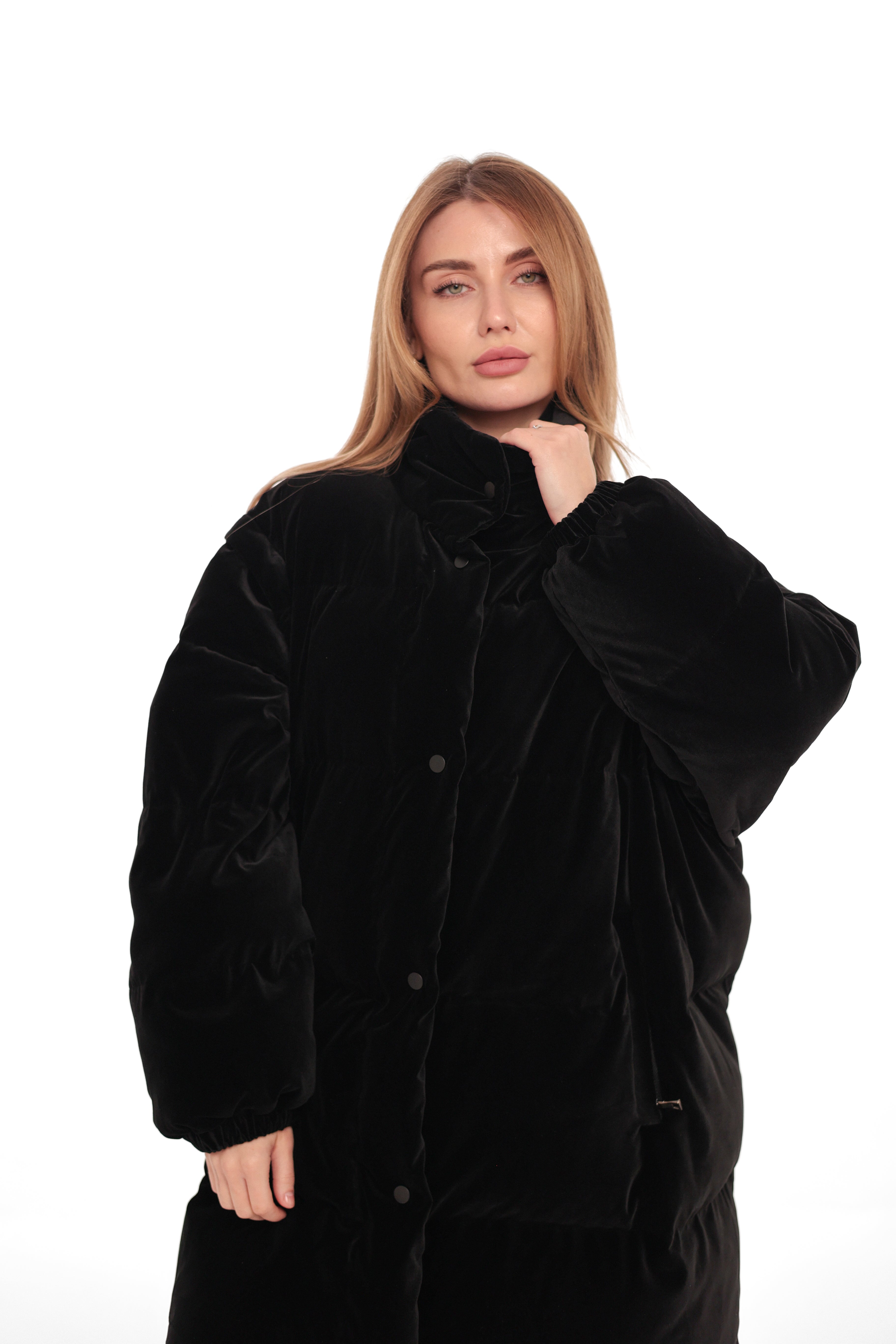 Transformer 2 in 1 Velour Down Coat┃Vest