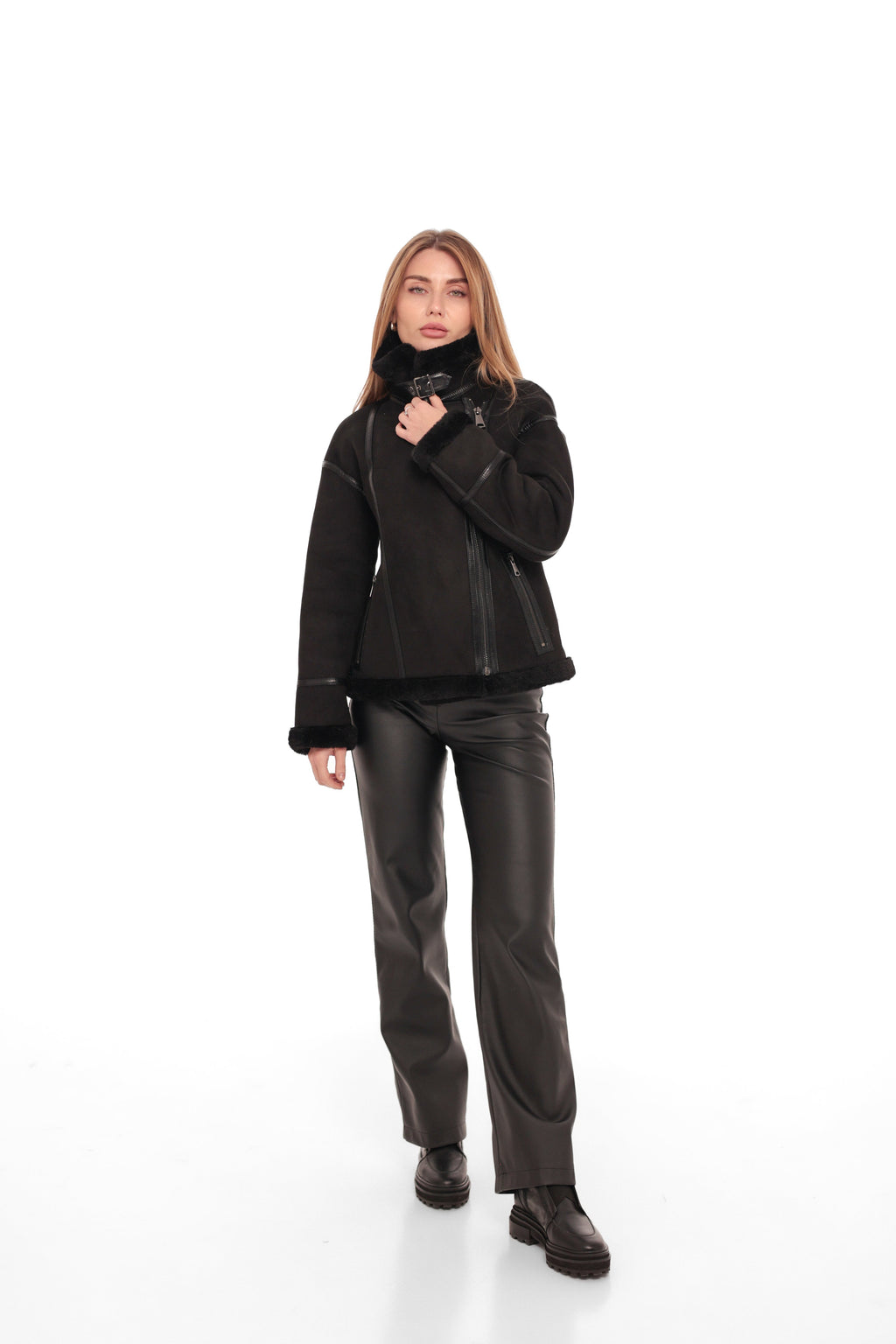Faux Shearling Jacket