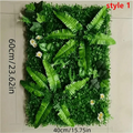 Artificial Grass Wall Panel with Flowers Artificial Plant Privacy Hedge Screen Grass Backdrop Greenery Wall Indoor Home Decratio