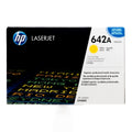 New, Pre-Owned - HP 642A High Yield Yellow LaserJet Toner Cartridge, CB402A