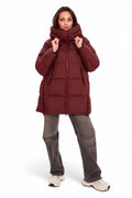 Burgundy Crush Insulated Bio-Down Coat