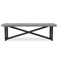 Raven Grey Dining bench