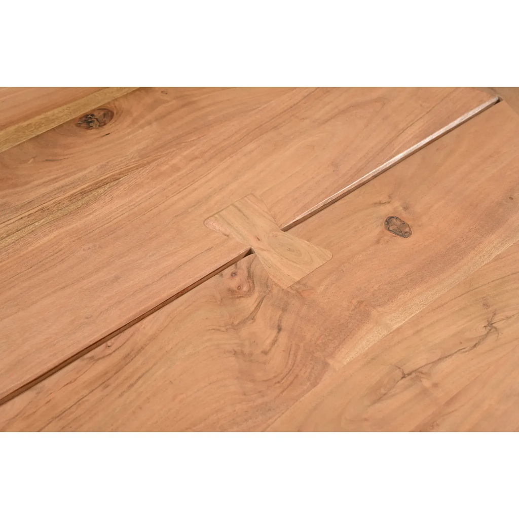 Athea Butterfly Natural live Edge Dining Table - 96"