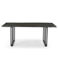 Sparrow Solid Wood Dining Table - Gray