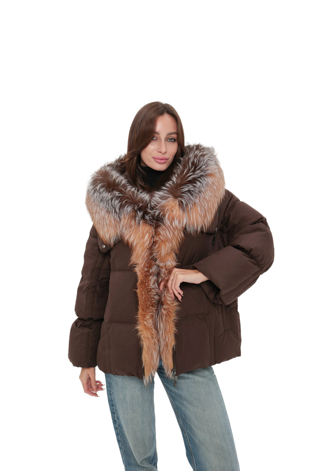Valerie Genuine Fur Down Fill Parka