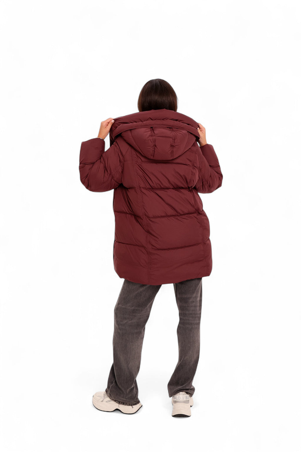Burgundy Crush Insulated Bio-Down Coat