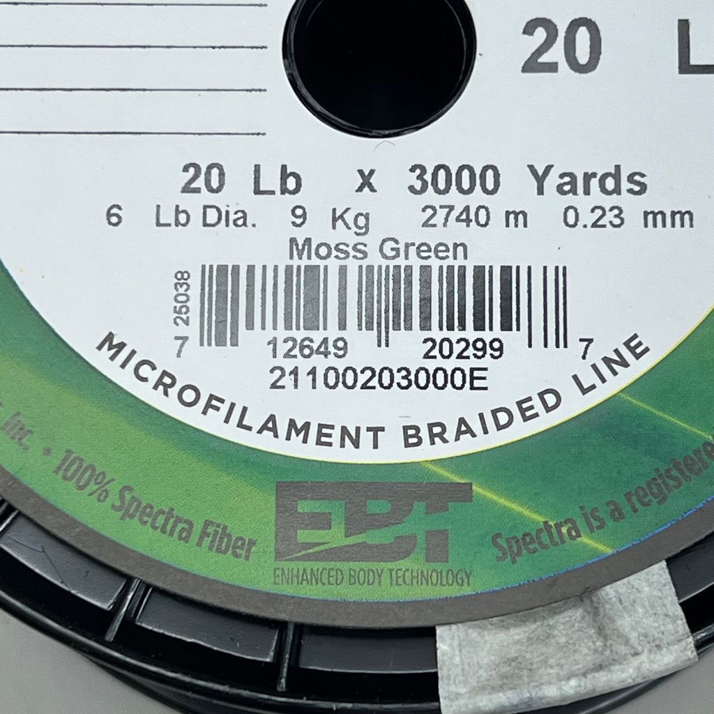 POWER PRO High-Performance Spectra Braid Abrasion Resistant  20lb X 3000 Yds