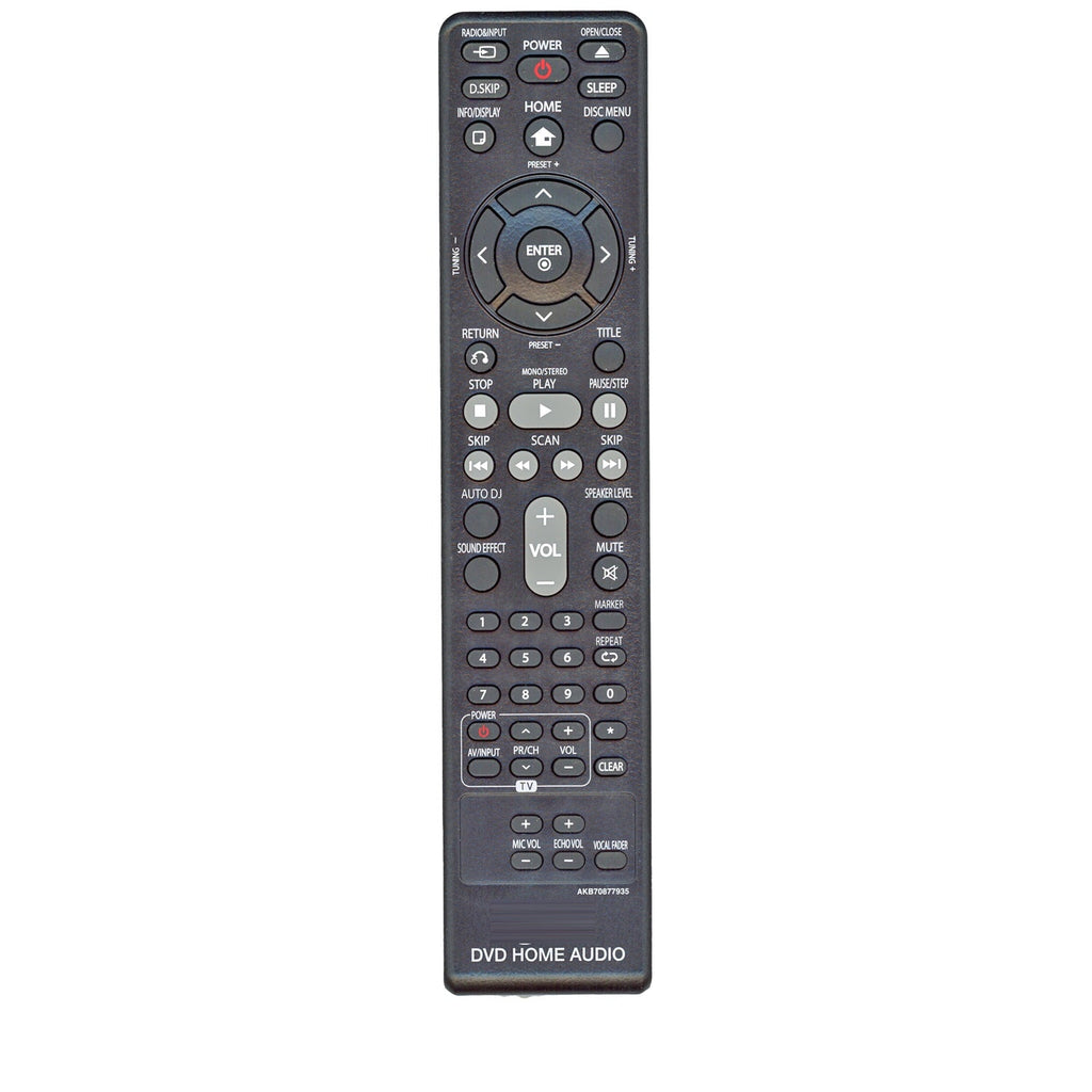 LG AKB70877935 DVD Home Audio Remote Control - AKB70877935