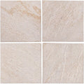 Beige Porcelain Matte Pool Tile 6x6 - Contemporary Grade 1 StoneQuartz Collection
