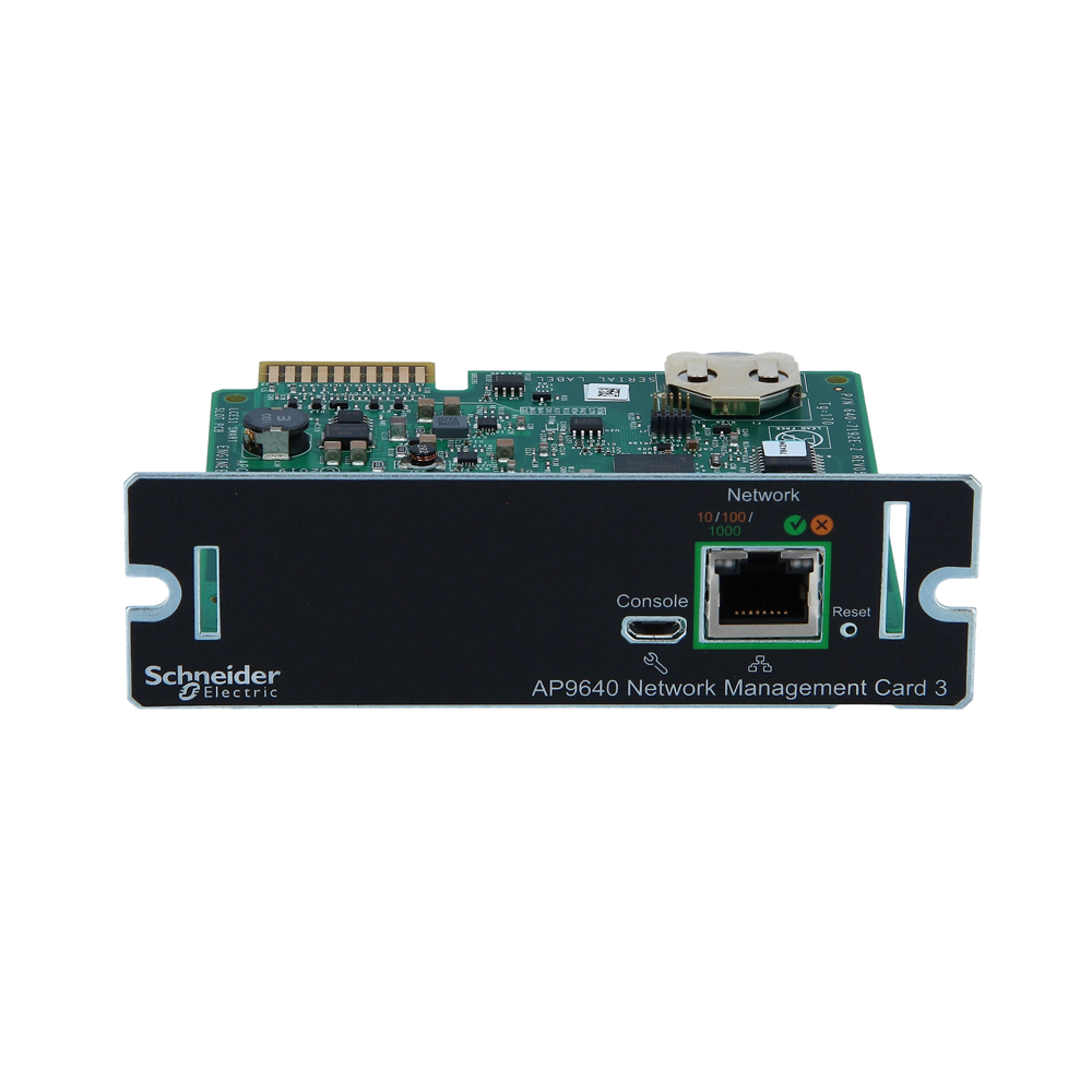 APC Network Management Card AP9640 IPv6 Capable Plug-In Solution