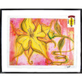 Acrylic Flower Painting by Thaddeus Taylor