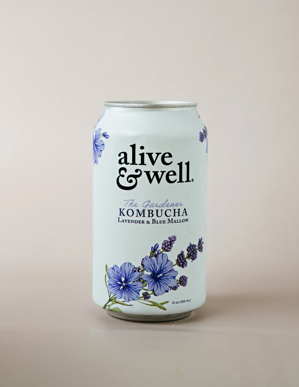 Lavender & Blue Mallow Kombucha Organic Bubble Goods