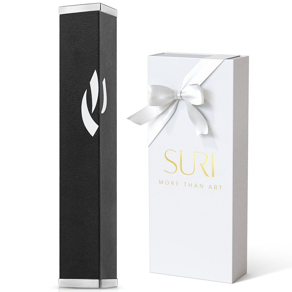 Flames Mezuzah – Minimalist Design with a Modern Edge