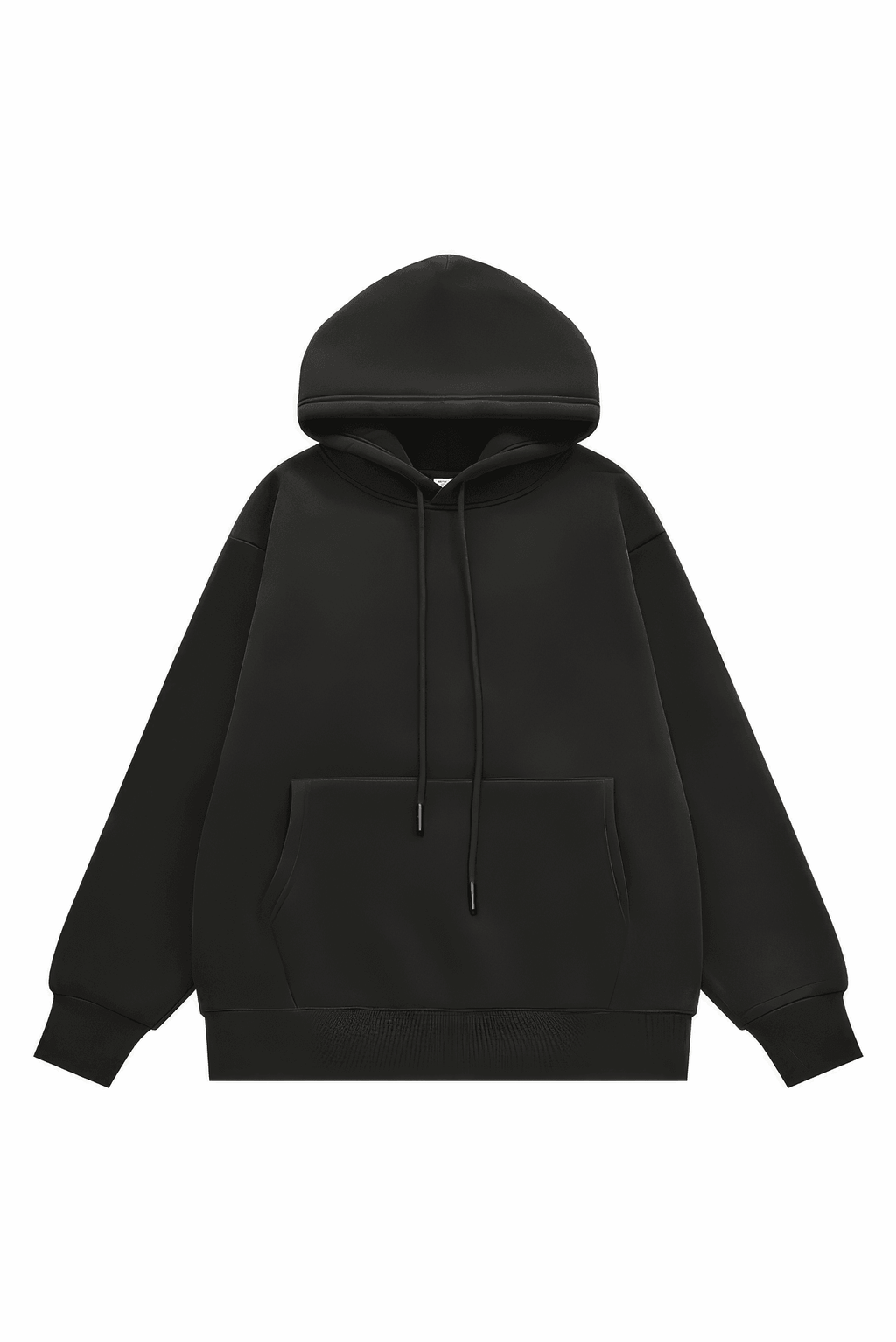 American Style Solid Color 350g Fleece Hoodie