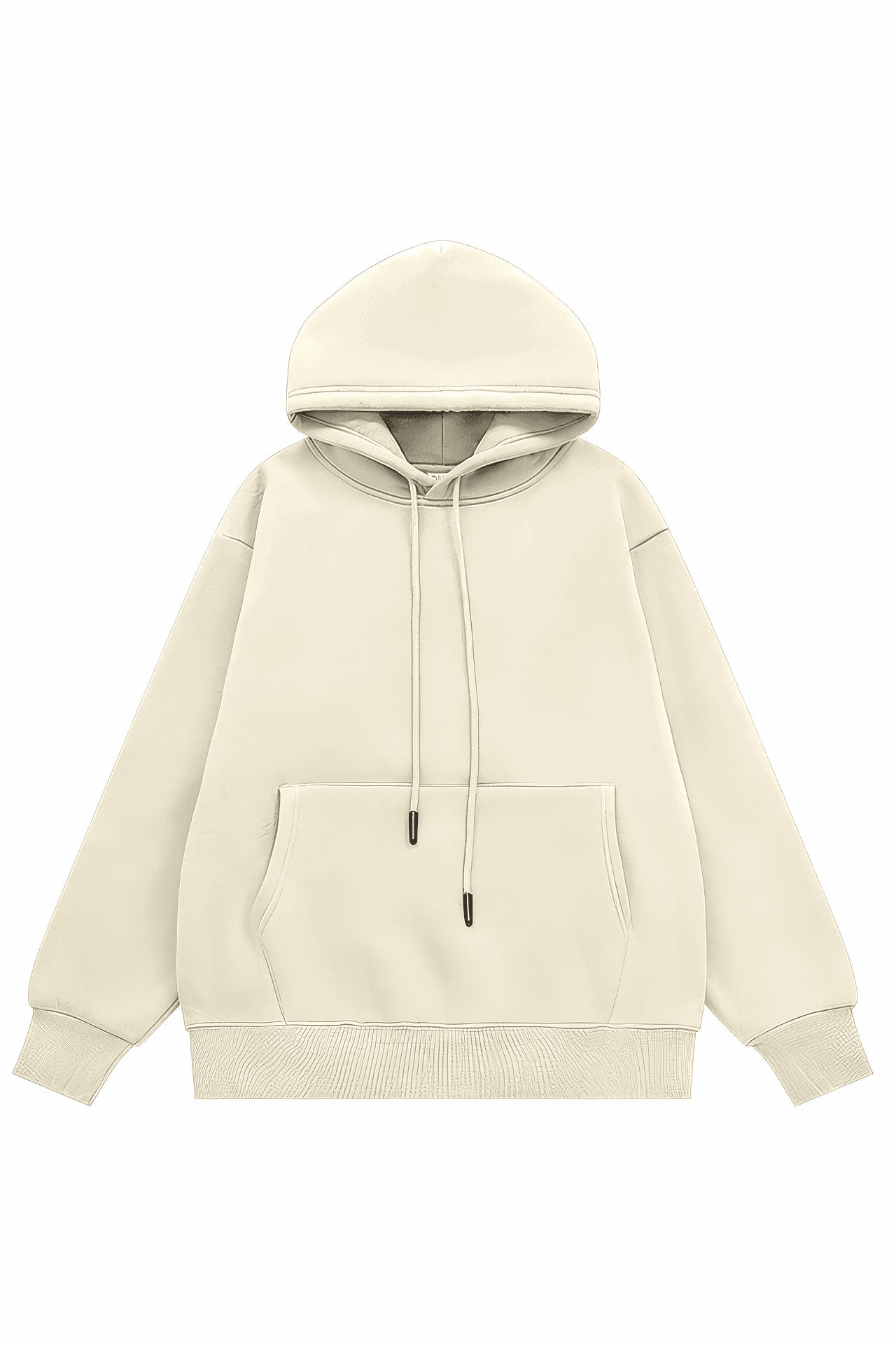 American Style Solid Color 350g Fleece Hoodie