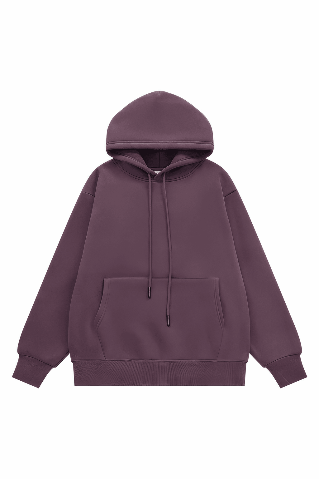 American Style Solid Color 350g Fleece Hoodie