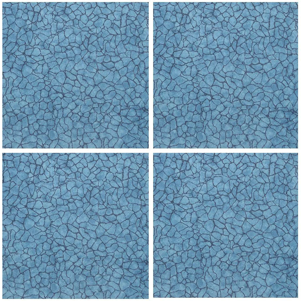 Aqua Porcelain Tile 6x6 Inch - Matte Finish Mystic Collection