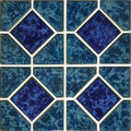 Atlantic Green Akron Porcelain Mosaic Tile 12x12 - Glossy Finish