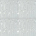 Porcelain Pool Tile Bianco Deco Foglia 6x6 Decorative Leaf Design