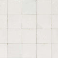 Bianco Glossy Porcelain Swimming Pool Tile 4x4 - Frost Proof