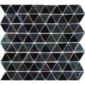 Blackstone Glass Mosaic Tile Mesh Backing 11.75x11.75 Triangle