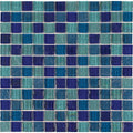 Blendstone Linear Glass Mesh Tile 1x1 Inch - 11.75x11.75 Sheet