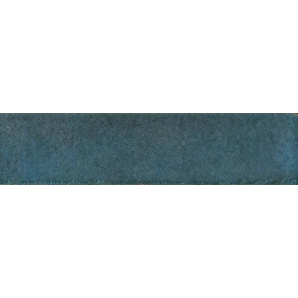 Aquatica Blu Glossy Porcelain Wall Tiles 2 Inches by 10 Inches - Noho Collection