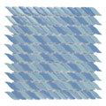 Aquatica Blue Atoll Glass Mosaic Tile 12x12 Water Resistant Grade 1 Elegant Design