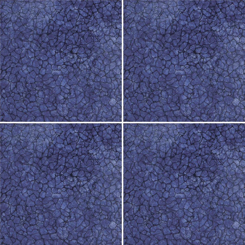 Aquatica Blue Porcelain Pool and Spa Tile 6x6 Inches from Mystic Collection Design