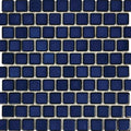 Cobalt Blue Porcelain Mosaic Pool Tile 1x1 - 12x12 Sheet Grade 1