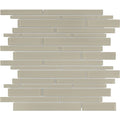 Earth Tone Multi Linear Glass Tile - 11.75x11.75 8mm Grade 1