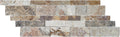 Aquatica Fantastico Natural Stone Ledger Panel Mosaic 7x19.75 Inch Textured Tile