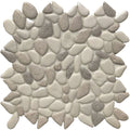Fresh Water Pearl Pebble Mosaic Tile 10.5x10.5 Inch Random Pattern