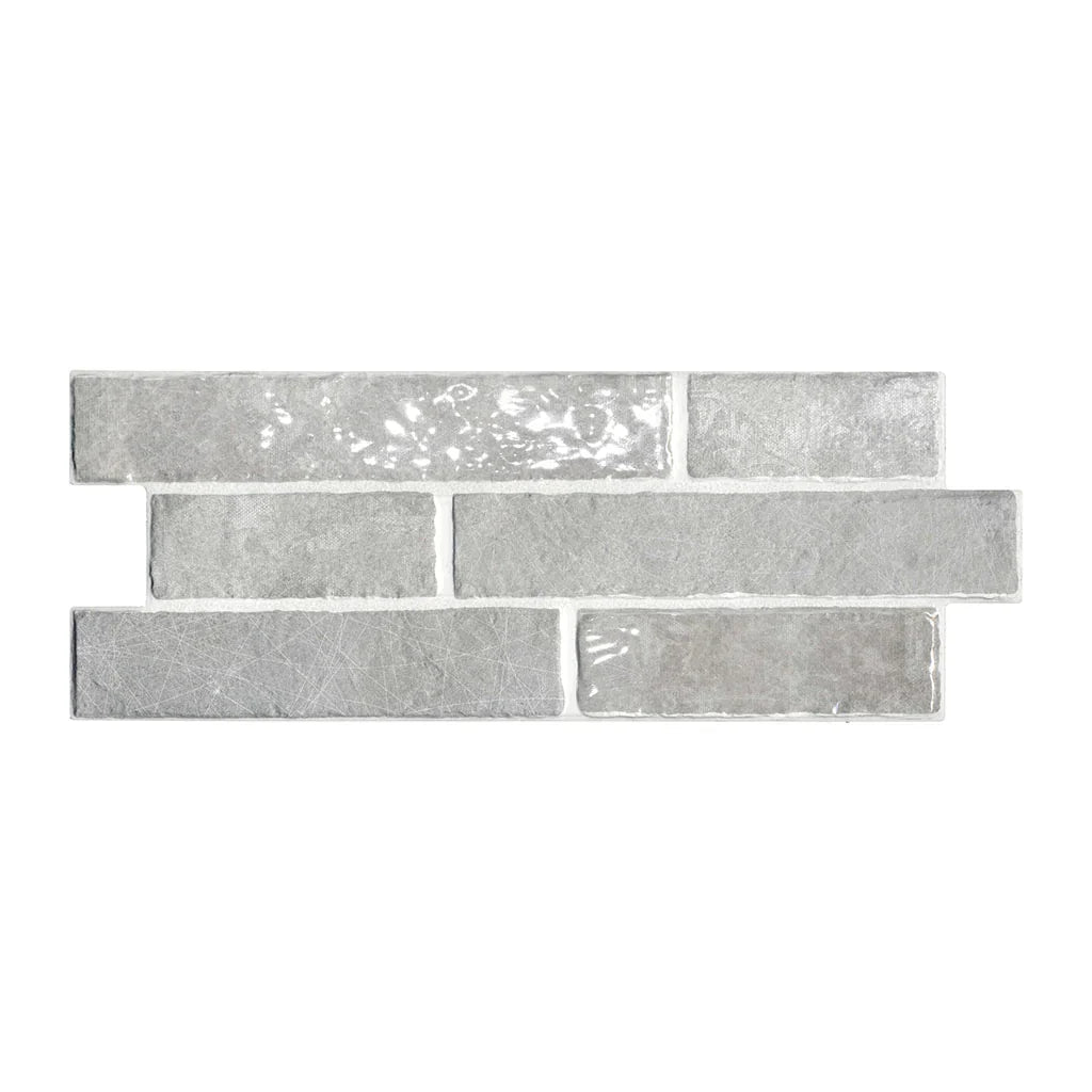 Aquatica Ghiaccio Interlocking Brick Porcelain Tile 6.5x15.25 - Grade One Dany Collection