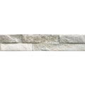 Aquatica Green Porcelain Ledger Panel Mosaic Tile 3 x 15 - Rock Collection Style