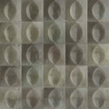 Grigio 3D Egg Deco Glossy Porcelain Pool Tile 4x4 - Waterline
