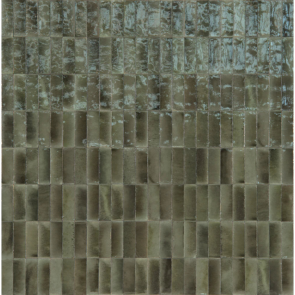 Aquatica Grigio Glossy Porcelain Pool Tile 2x6 - Gleeze Collection