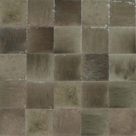 Grigio Porcelain Glossy Pool Tile - 4x4 Inch Gleeze Collection
