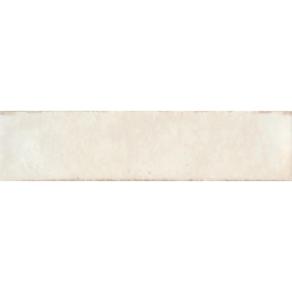 Aquatica Ivory Glossy Porcelain Wall Tile 2x10 Inch - Noho Collection Grade 1 Modern