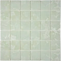 Glass Mosaic Tile Aquatica Lilies Botanical 2x2 - 11.75x11.75